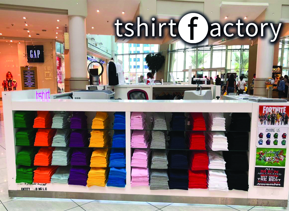 T shirt outlet factory