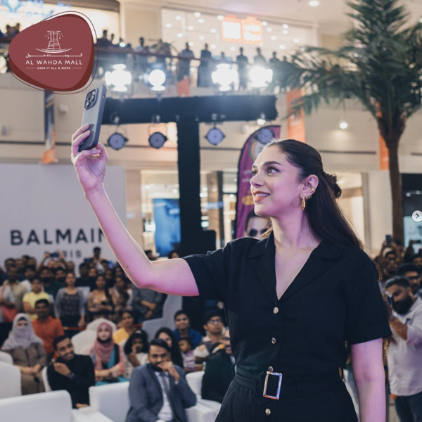 Al Wahda Mall Welcomes Aditi Rao Hydari