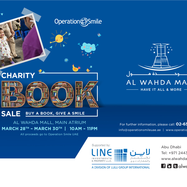 Charity Book Sale at Al Wahda Mall